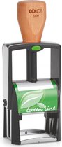 Colop S2300N Green Line - tampon écologique - (45x30 mm) (7 lignes) avec bon / coupon et tampon encreur noir