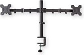 Bol.com Nedis Monitorbeugel voor Bureaus - 2 Scherm(en) - 15 - 32 " - 75x75 / 100x100 - Draai- en Kantelbaar aanbieding