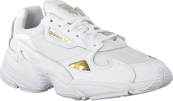 adidas Originals Falcon W Wit/Goud (White/Gold Metallic) Synthetisch -  Sneakers Schoenen - Awesome Shoes