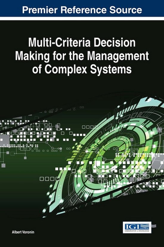 Multi-criteria Decision Making for the Management of Complex ... - cover