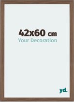 Cadre Photo Mura Your Decoration - 42x60cm - Noyer Foncé