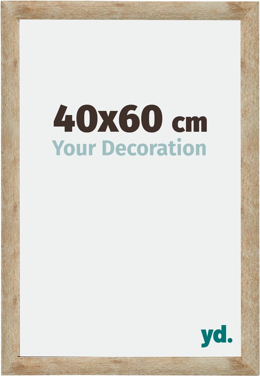 yd. Your Decoration - Fotolijst 40x60 cm - MDF - Goud - Catania