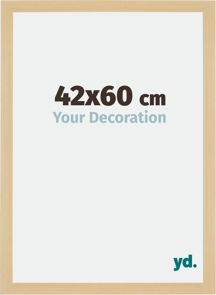 Your Decoration - Fotolijst 42x60 cm - MDF - Ahorn Decor - Mura