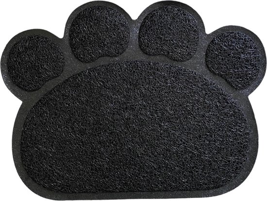 BLESWIN Grote Siliconen Kattenbakmat 86x56cm, Kattenmat Voor Kattenbak