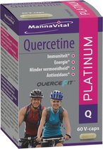 Quercetine platinum - weerstandsversterkend - verbeterd uithoudingsvermogen - bescherming tegen oxidatieve stress - helpt langer jong te blijven