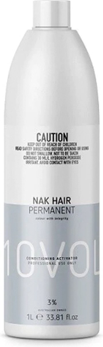 NAK 10 Vol Conditioning Activator 3% 1L