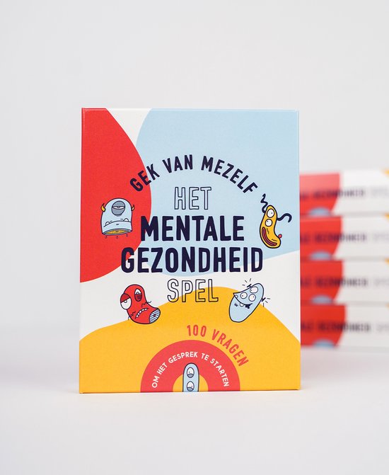 Gek van mezelf: het mentale gezondheid spel - Kaartspel - Vragenspel