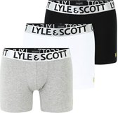 Lyle & Scott - Heren Onderbroeken Christopher 3-Pack Boxers - Multi - Maat M