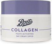 Crème de jour activatrice de jeunesse au collagène Bottes pour femmes SPF30