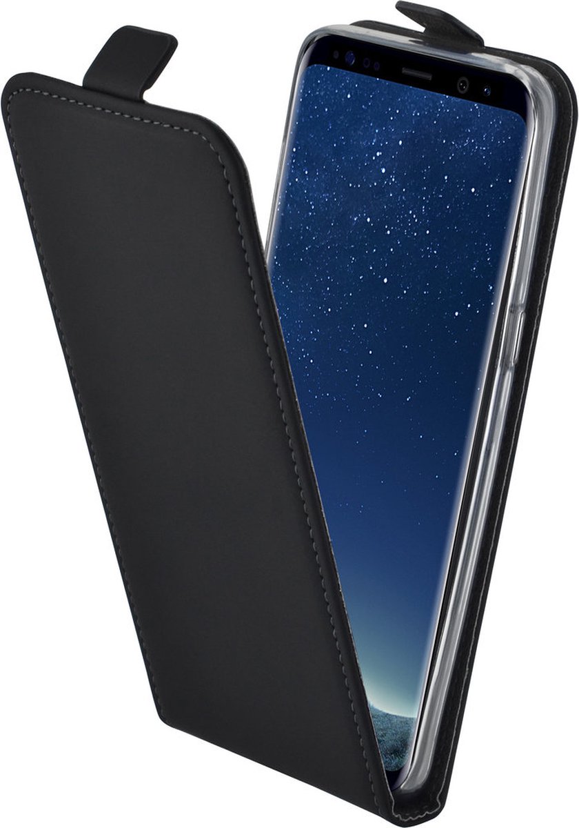 Mobiparts Premium Flip TPU Case geschikt voor Samsung Galaxy S8 - Zwart