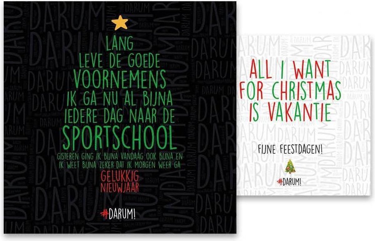 Darum Kerstkaarten