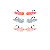 Offre Squad : Flame - Lunettes Flame - 5 couleurs - UV400 - Lunettes Festival / Lunettes Hippie / Lunettes Rave / Lunettes Techno / Lunettes Party / Lunettes Caranaval