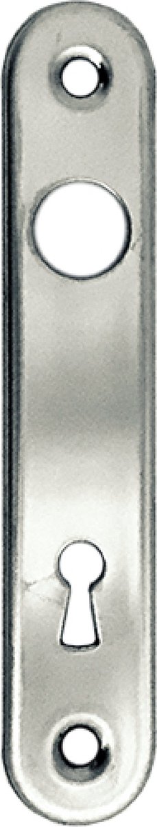 Kortschild r + c rvs 3809sl 55mm per paar ( a 1 pr )