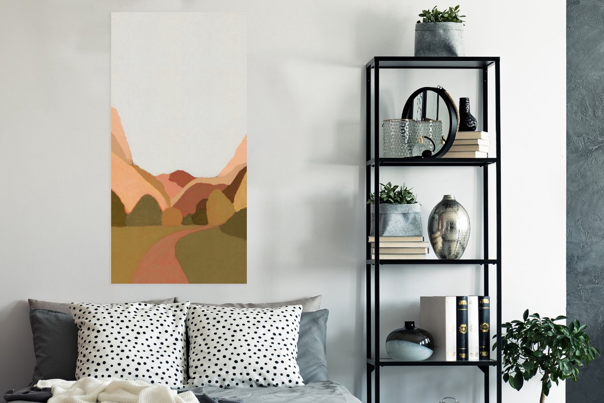 Poster Natuur - Landschap - Abstract - Kunst - 60x120 cm