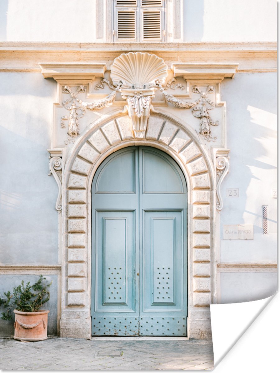 Deur - Architectuur - Blauw - Huis