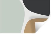 Muurstickers - Sticker Folie - Pastel - Minimalisme - Design - 60x40 cm - Plakfolie - Muurstickers Kinderkamer - Zelfklevend Behang - Zelfklevend behangpapier - Stickerfolie