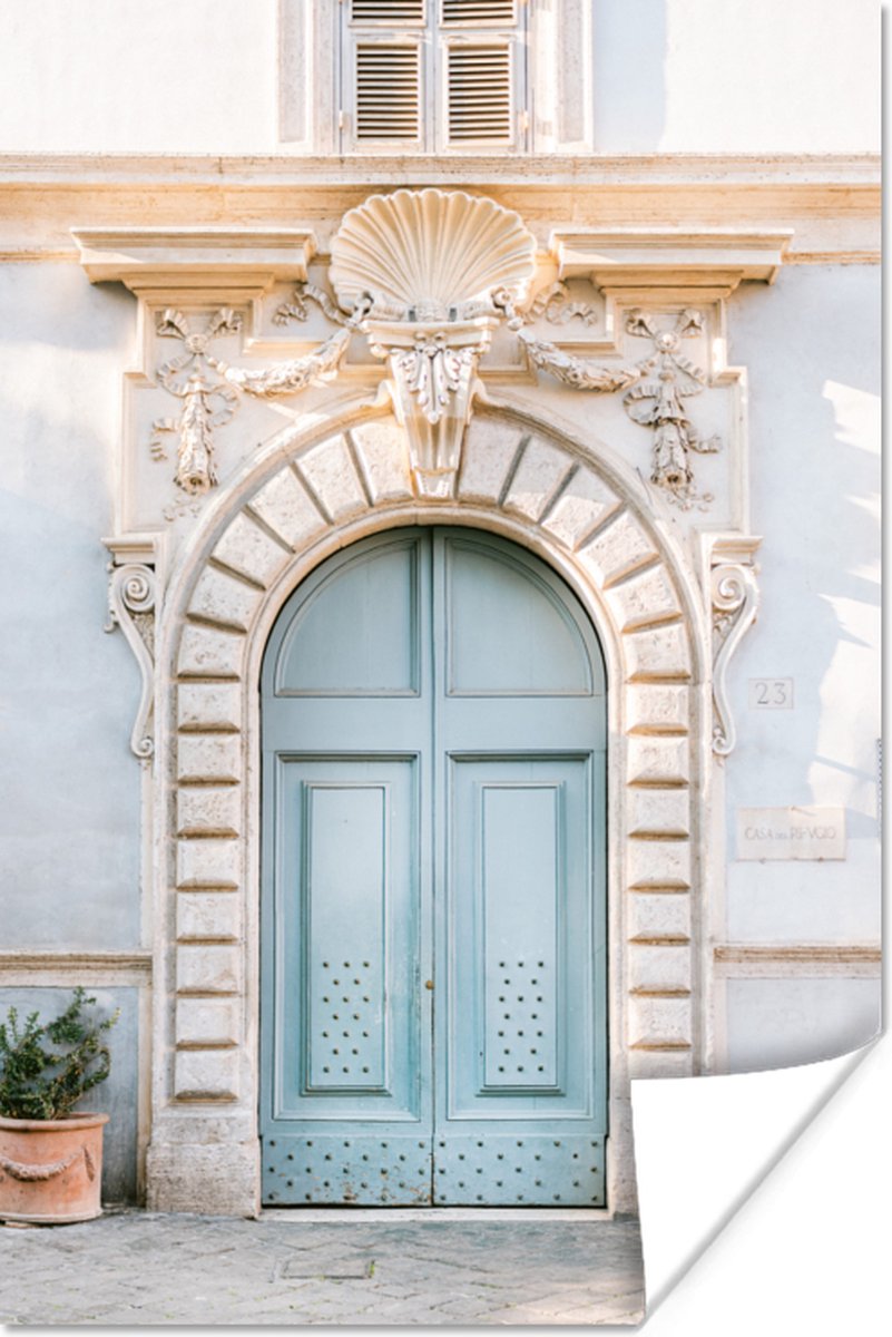 Deur - Architectuur - Blauw - Huis