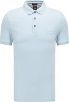 Hugo Boss - Polo Passenger Open Blauw - Slim-fit - Heren Poloshirt Maat XXL