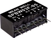 Mean Well SPBW03F-12 DC/DC-convertermodule 250 mA 3 W Aantal uitgangen: 1 x Inhoud 1 stuk(s)