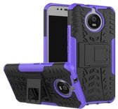 Motorola Moto G5s - Schokbestendige Back Cover Paars