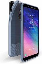 Dux Ducis - Hoesje geschikt voor Samsung Galaxy A6 Plus 2018 -TPU Back Cover - Mojo Series - Blauw
