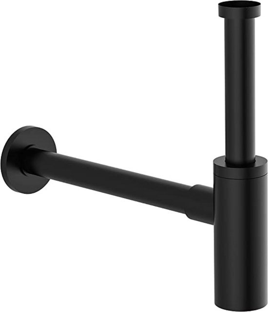 Wirquin 30718695 Mini Siphon für Waschbecken, Design Messing Chrom