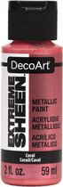 Acrylverf - Coral - Metallic - Extreme Sheen - DecoArt - 59ml
