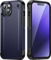 Smartphonica Schokbestendig hoesje voor iPhone 13 shock proof case - Blauw / TPU / Back Cover geschikt voor Apple iPhone 13