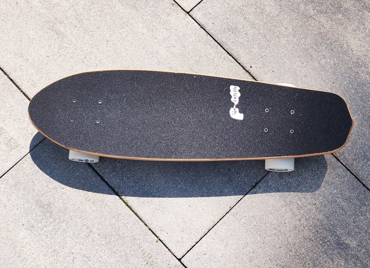 Inpeddo Forest Mini cruiser Complete 26 inch Zwart