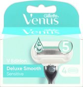 Gillette Venus Scheermesjes Deluxe Smooth Sensitive V Edition, 4 St