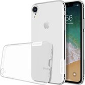 NILLKIN Nature TPU Transparante zachte hoes voor iPhone XR 6.1 inch (wit)