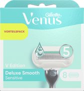 Gillette Venus Scheermesjes, Gillette Venus Deluxe Smooth Sensitive V Edition, 8 St