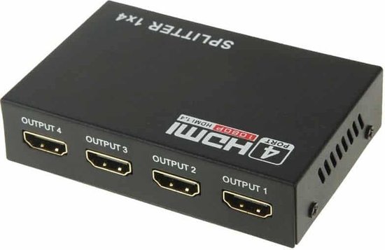 Répartiteur HDMI 1 en 4 sorties -4K répartiteur HDMI 1x4 Ports v1