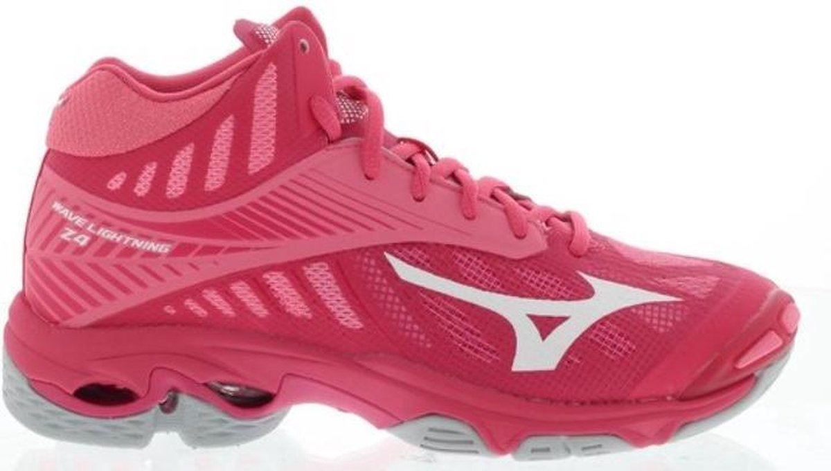 Mizuno Wave Lightning Z4 Mid roze indoor schoenen dames - (V1GC180560) |  bol.com