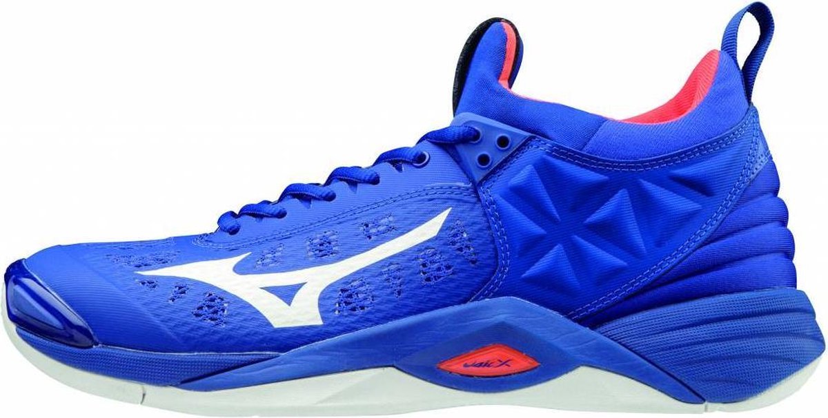 Mizuno Wave Momentum blauw indoor schoenen heren (V1GA191200) | bol.com