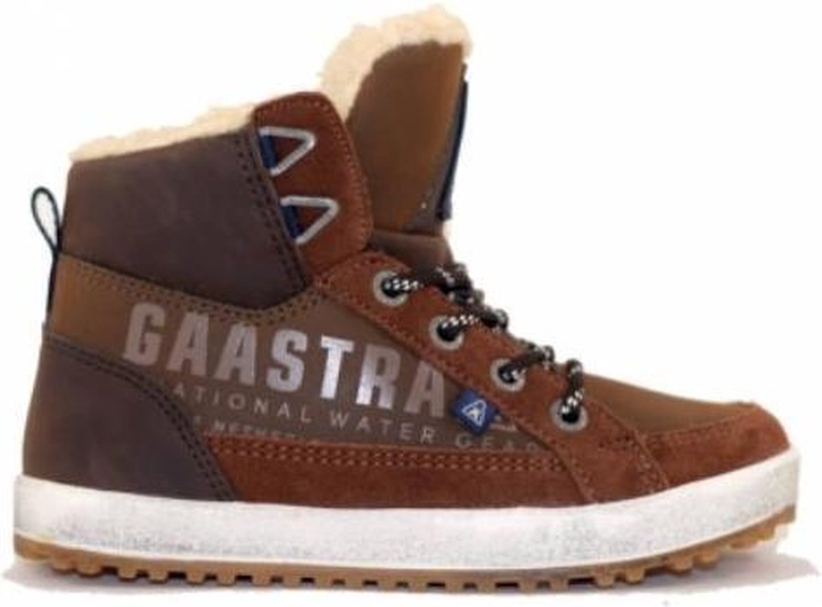 Gaastra Crossjacks Mid Fur K 3500 bruin sneakers kids (1655092704) | bol.com
