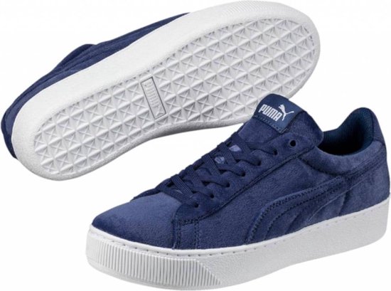 Puma Vikky platform VR blauw sneakers dames - Maat 38 | bol.com