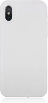 Waterdichte Pure Color Soft Protector Case voor iPhone XS Max (wit)