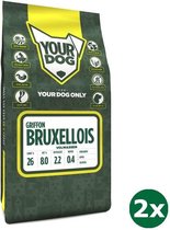2x3 kg Yourdog griffon bruxellois volwassen hondenvoer