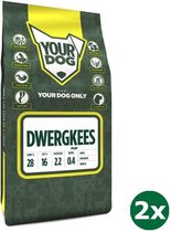 2x3 kg Yourdog dwergkees pup hondenvoer