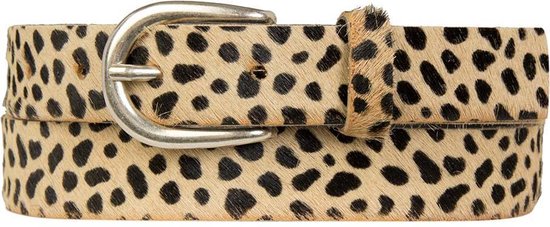 Cowboysbelt Belt 259138 - Size 100 - Cheetah