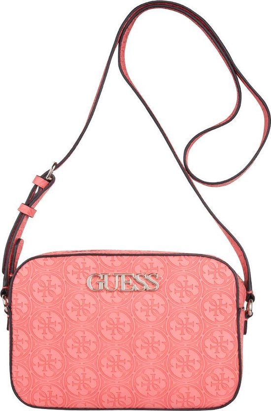Guess Crossbodytassen Kamryn Crossbody Top Zip Rood bol
