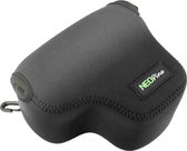 NEOpine Neoprene Shockproof Soft hoesje Bag met Hook voor Canon PowerShot G3X Camera(zwart)