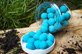 Carpmission | 15mm | Mussel & Bloedworm | Blauw | Karper Fluo Popups