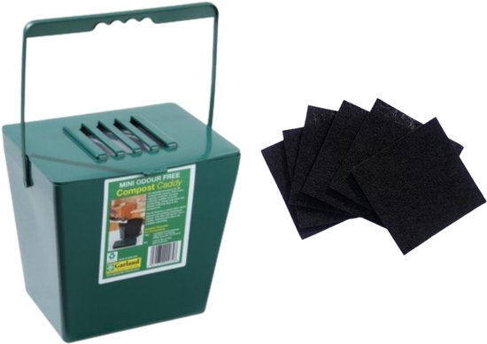 Filtres à Charbon Actif Filtre Anti-Odeur pour Poubelles à Compost