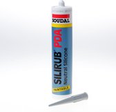 Soudal silirub pda grijs 310ml