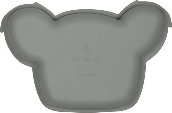 Tryco Koala Olive Gray Siliconen Bord TR-392817 van Tryco — afbeelding 3