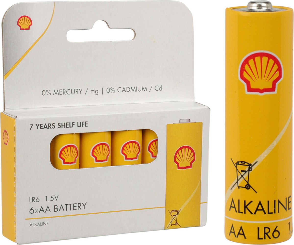 Shell Batterijen Penlite - AA type - 12x stuks - Alkaline - Long life |  bol.com