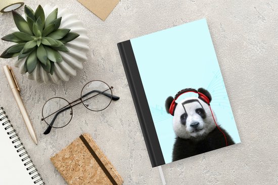 Legami - Carnet de notes spiralé A5 - panda