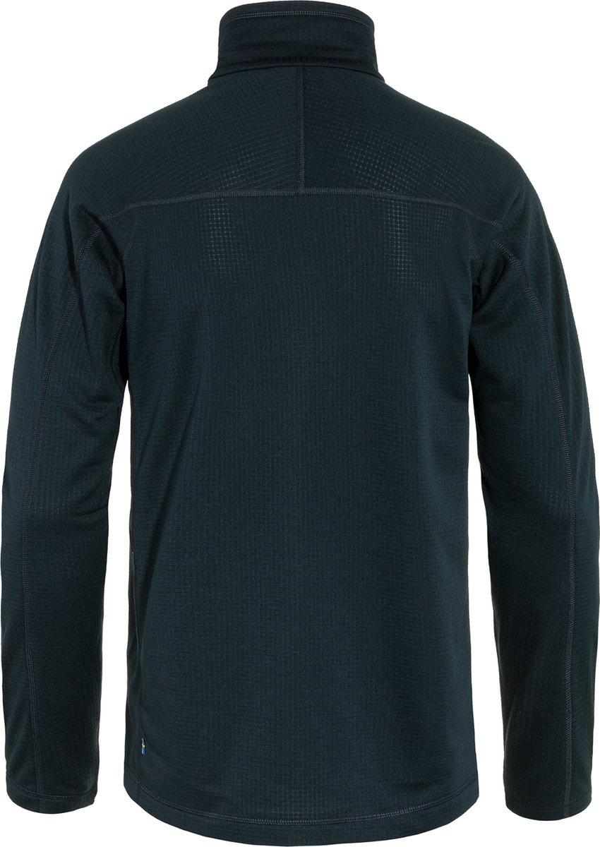 Fjällräven Abisko Lite Fleece Heren Outdoorvest Dark XL Blauw